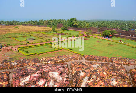 Bekal Fort Inside view Bekal Fort Largest Fort in Kerala India Stock Photo