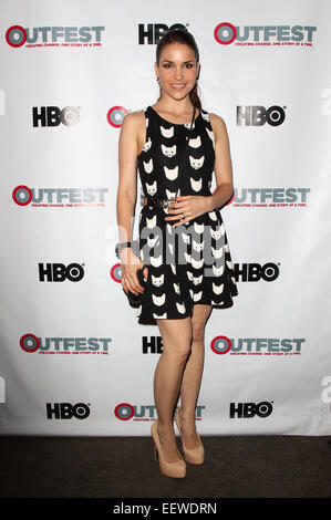 2014 Outfest- Girl Trash/ All Night Long Screening  Featuring: Mandy Musgrave Where: Los Angeles, California, United States When: 20 Jul 2014 Stock Photo