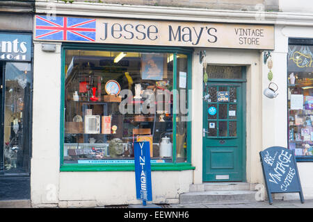 Antiques store shop in Ramsbottom, a village in Lancashire,England ...