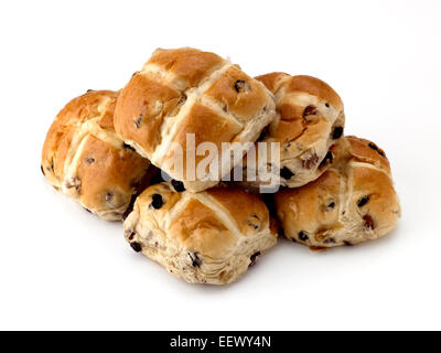 hot cross buns Stock Photo