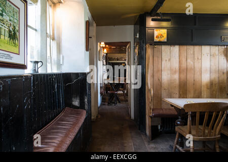 Laurie Lee's favourite pub, The Woolpack in Slad, Gloucestershire Stock Photo