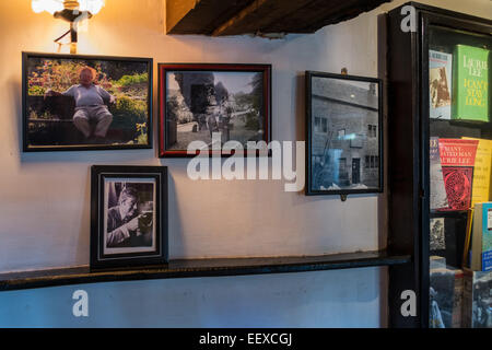 Laurie Lee's favourite pub, The Woolpack in Slad, Gloucestershire Stock Photo