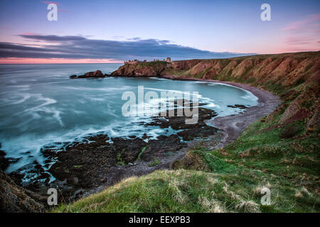 castle in scotland, dunnotar Stock Photo