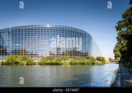 Modern architecture, France - European Parliament Building, Strasbourg, France, Europe