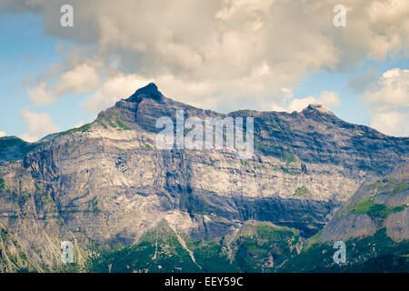 Aiguilles Rouges mountains, Chamonix Valley, France, Europe in summer Stock Photo