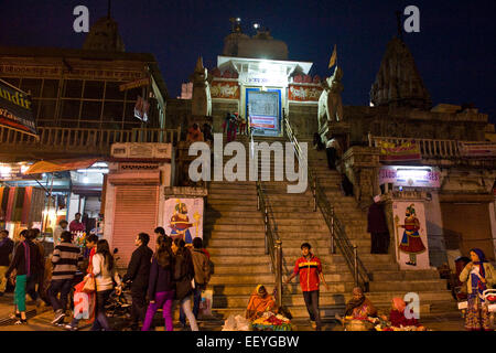 India, Rajasthan, Udaipur, Jagdish temple Stock Photo