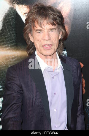 Universal Pictures and Imagine Entertainment present the world premiere of 'Get On Up' at The Apollo Theater - Arrivals  Featuring: Mick Jagger Where: New York, United States When: 21 Jul 2014 Stock Photo