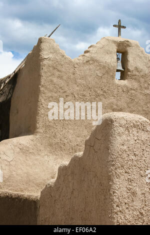 San Lorenzo de Picuris church in New Mexico Stock Photo