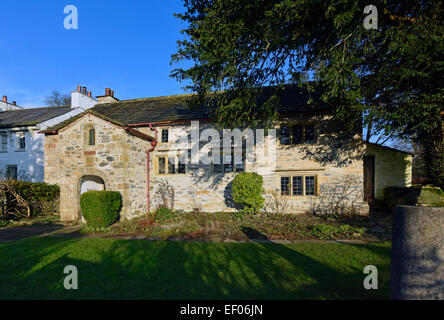 Brigflatts Friends Meeting House, Sedbergh, Cumbria, England, United Kingdom, Europe. Stock Photo