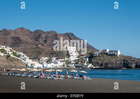 Las Playitas Tuineje Fuerteventura Canary Islands Spain Stock Photo