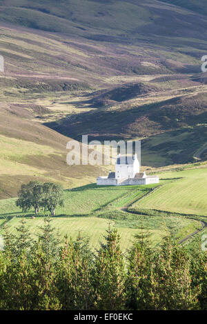 Corgarff Castle in the Cairngorms National Park of Scotland. Stock Photo