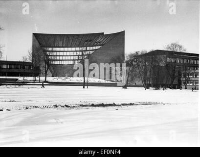 University of Technology, Otaniemi, Otakaari 1 Stock Photo