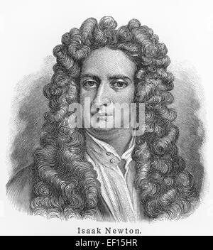 Isaac Newton Stock Photo