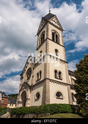 A church in Sonneberg (Germany). Stock Photo