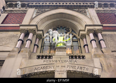 Pennsylvania Academy of Fine arts Philadelphia PA Stock Photo