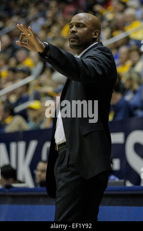 California head coach Cuonzo Martin directs his team against Colorado ...