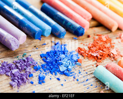 Craies plastiques et pastels