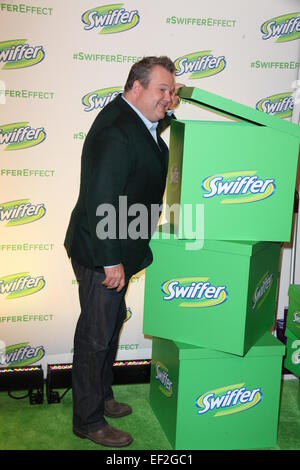 Swiffer's Spotlight Cleaning Conversations - Arrivals  Featuring: Eric Stonestreet Where: New York City, New York, United States When: 23 Jul 2014 Stock Photo
