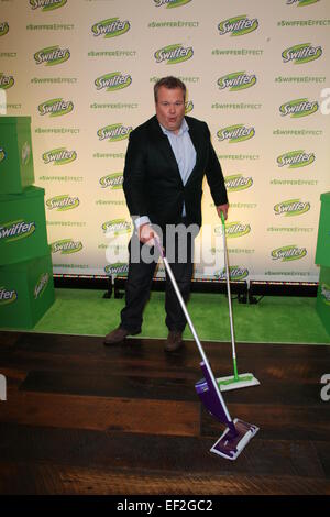 Swiffer's Spotlight Cleaning Conversations - Arrivals  Featuring: Eric Stonestreet Where: New York City, New York, United States When: 23 Jul 2014 Stock Photo