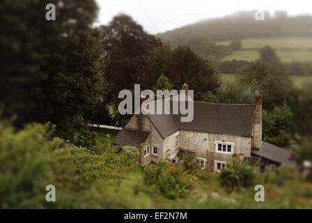 Rosebank in Slad, old home of Laurie Lee Stock Photo