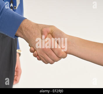 A handshake Stock Photo