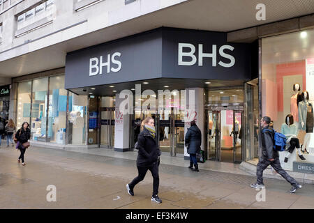 A general view of BHS store on Oxford Street, London Stock Photo