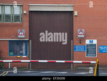 General View GV of HM Prison Holloway, Parkhurst Road, London N7 0NU Stock Photo