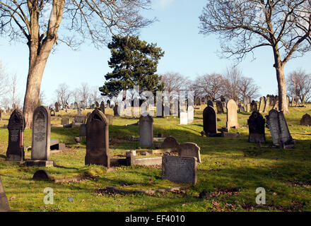 Witton Cemetery, Birmingham, UK Stock Photo