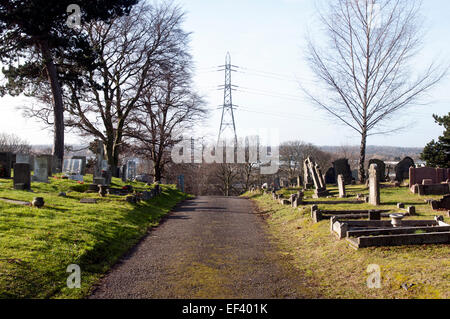 Witton Cemetery, Birmingham, UK Stock Photo