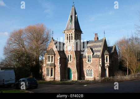 Witton Cemetery Gatehouse, Birmingham, UK Stock Photo