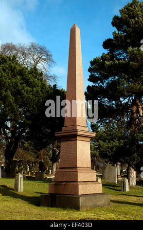 Old Meeting House memorial, Witton Cemetery, Birmingham, UK Stock Photo