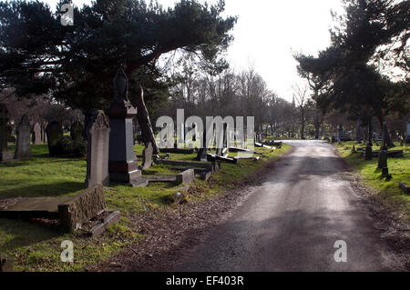 Witton Cemetery, Birmingham, UK Stock Photo