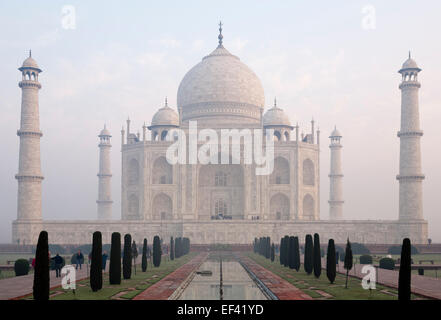 Agra, India. Taj Mahal at sunrise