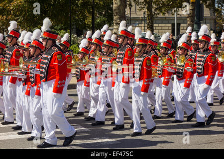 Polish American parade Philadelphia PA Stock Photo