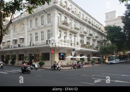 The Hotel Continental in Ho Chi Minh City, Vietnam Stock Photo