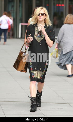 Fearne Cotton at the BBC Radio 1 studios  Featuring: Fearne Cotton Where: London, United Kingdom When: 25 Jul 2014 Stock Photo