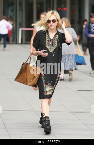 Fearne Cotton at the BBC Radio 1 studios  Featuring: Fearne Cotton Where: London, United Kingdom When: 25 Jul 2014 Stock Photo