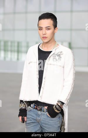 Paris, France. 27th Jan, 2015. South Korean singer Kwon Ji Yong