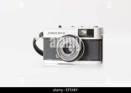 Olympus Trip 35 compact viewfinder camera Stock Photo