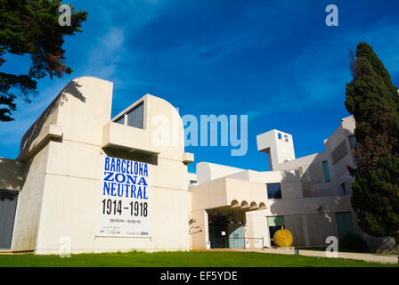 Fundacio Joan Miro, art gallery, Montjuic, Barcelona, Spain Stock Photo