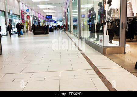Doncaster Frenchgate shopping centre inside building shops shoppers interior Town South Yorkshire UK England Doncaster Frenchgate shopping centre inside building shops shoppers interior Town South Yorkshire UK England