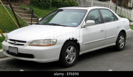 The 1998-2000 Honda Accord is a midsize sedan known for its reliability