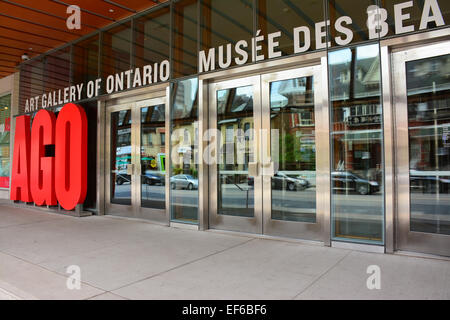 Art Gallery of Ontario, Toronto, Canada Stock Photo
