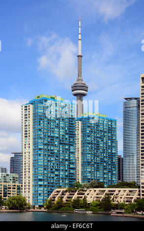 Downtown buildings and CN Tower in Toronto, Canada Stock Photo - Alamy