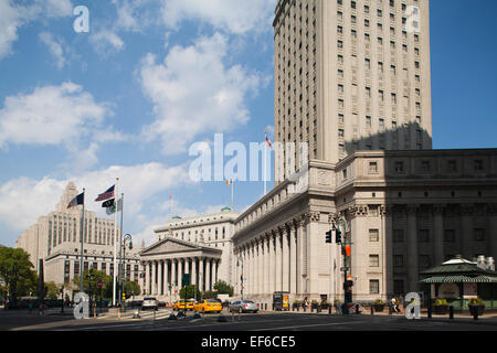 State Supreme Court Building, US Courthouse, Manhattan, Foley Square, New York, USA, America Stock Photo