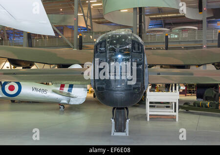 Royal Air Force Avro Lancaster B I PA474 at Duxford Imperial war museum Stock Photo