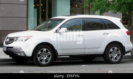 2nd.Acura.MDX Stock Photo