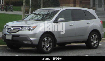 2nd Acura MDX Stock Photo