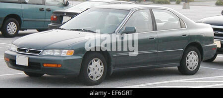 The 5th generation Honda Accord sedan, produced from 1994 to 1997, is