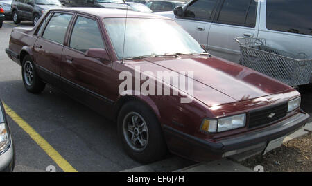 The Chevrolet Celebrity, produced in the 1980s and 1990s, is a mid-size